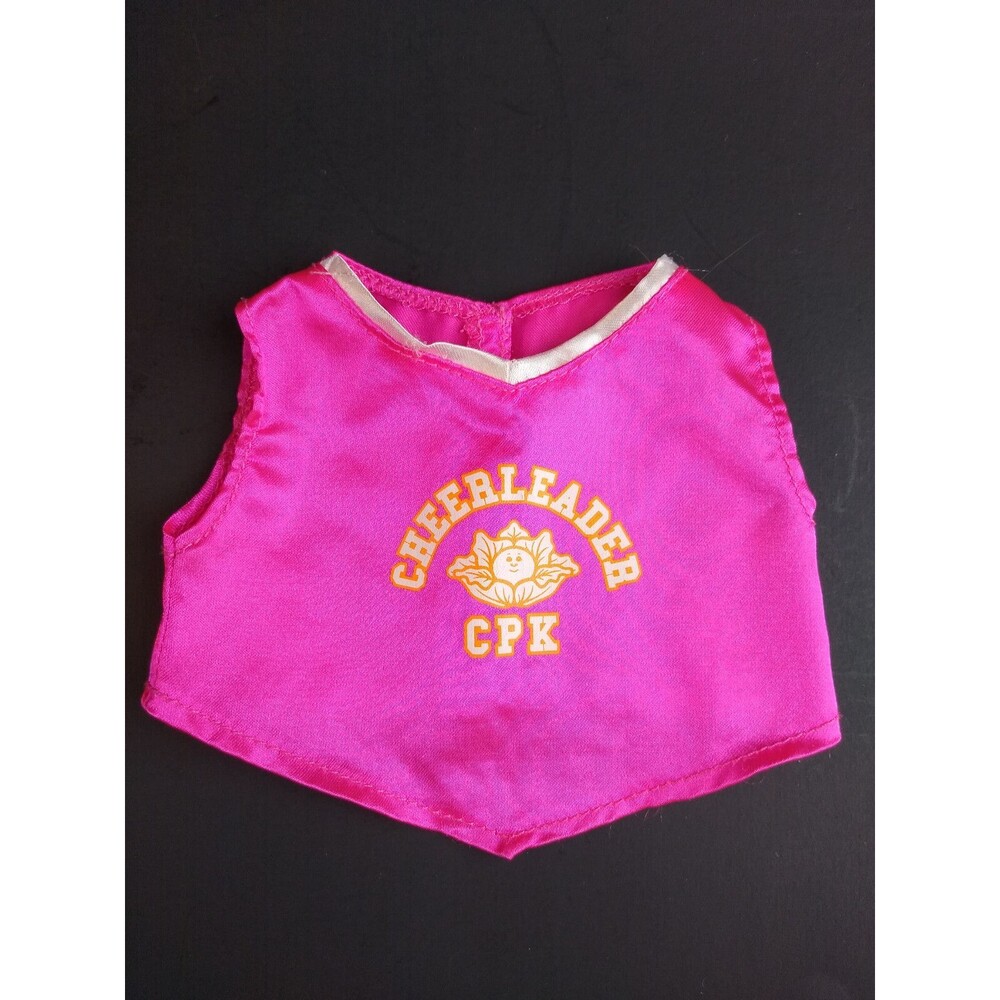 Cabbage Patch Kids Clothes Shirt Pink Cheerleader Top Only CPK 2012
